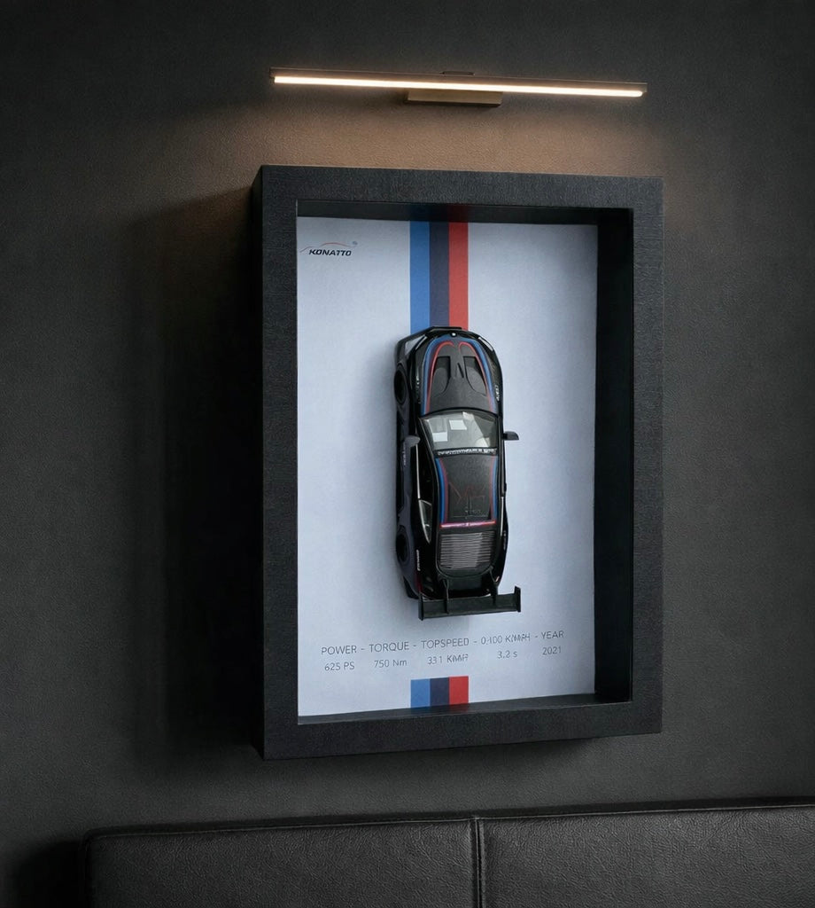 Tableau 3D Supersportive BMW M8 - Décoration murale Nitro Zone