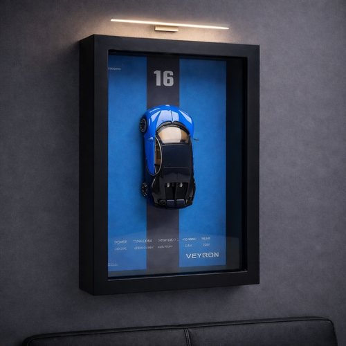 Tableau 3D Supersportive Veyron - Décoration murale Nitro Zone