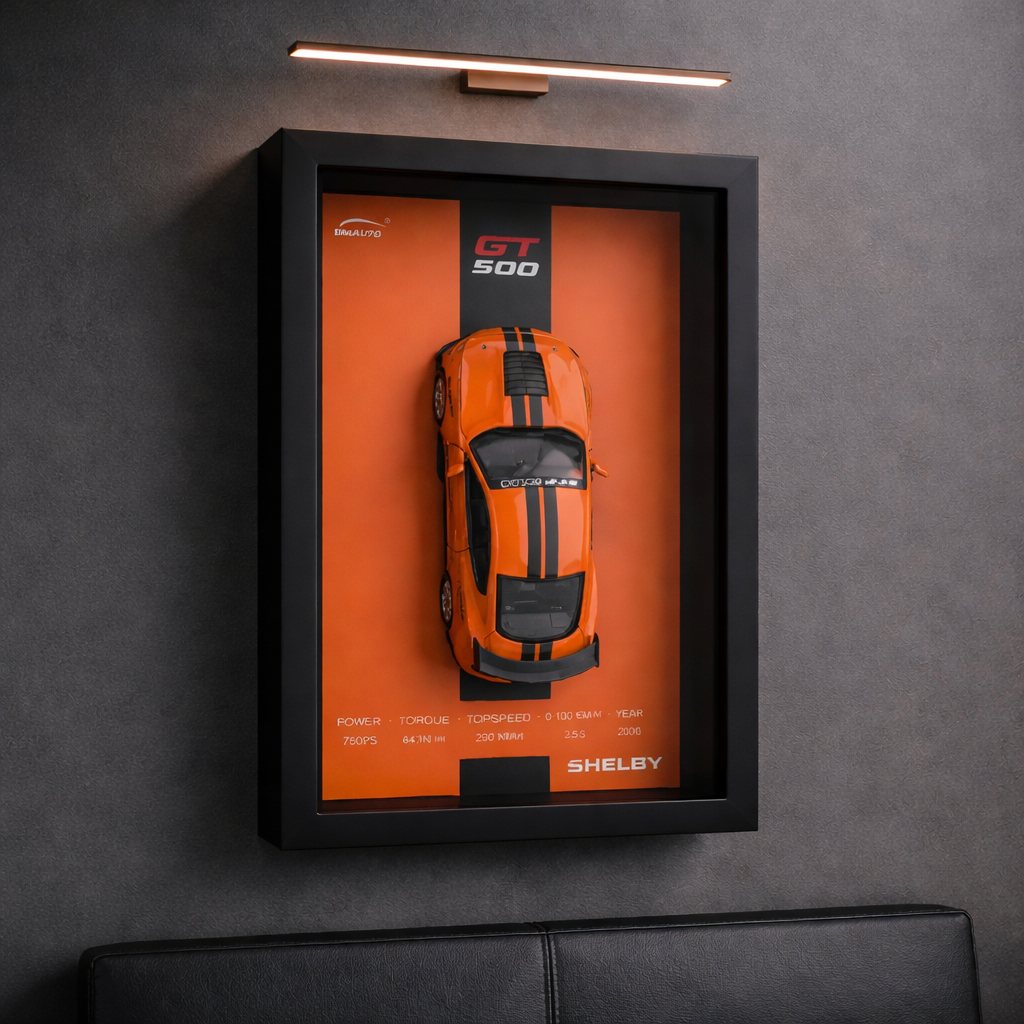 Tableau 3D Supersportive GT500 - Décoration murale Nitro Zone